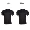 Teammate Tees Black Ash